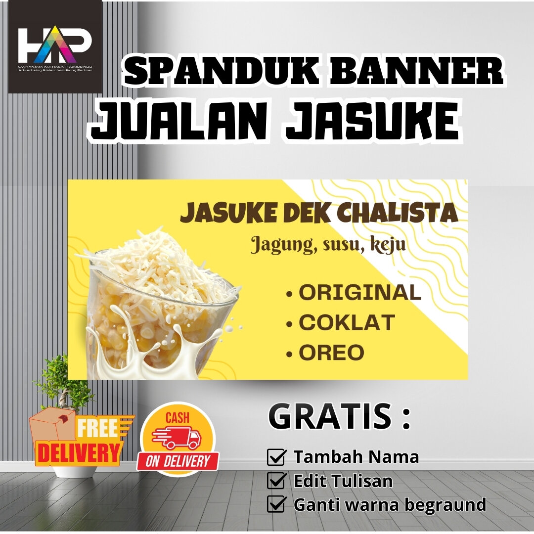 Spanduk Banner Jualan Jasuke Banner Jualan Jagung Manis Lazada