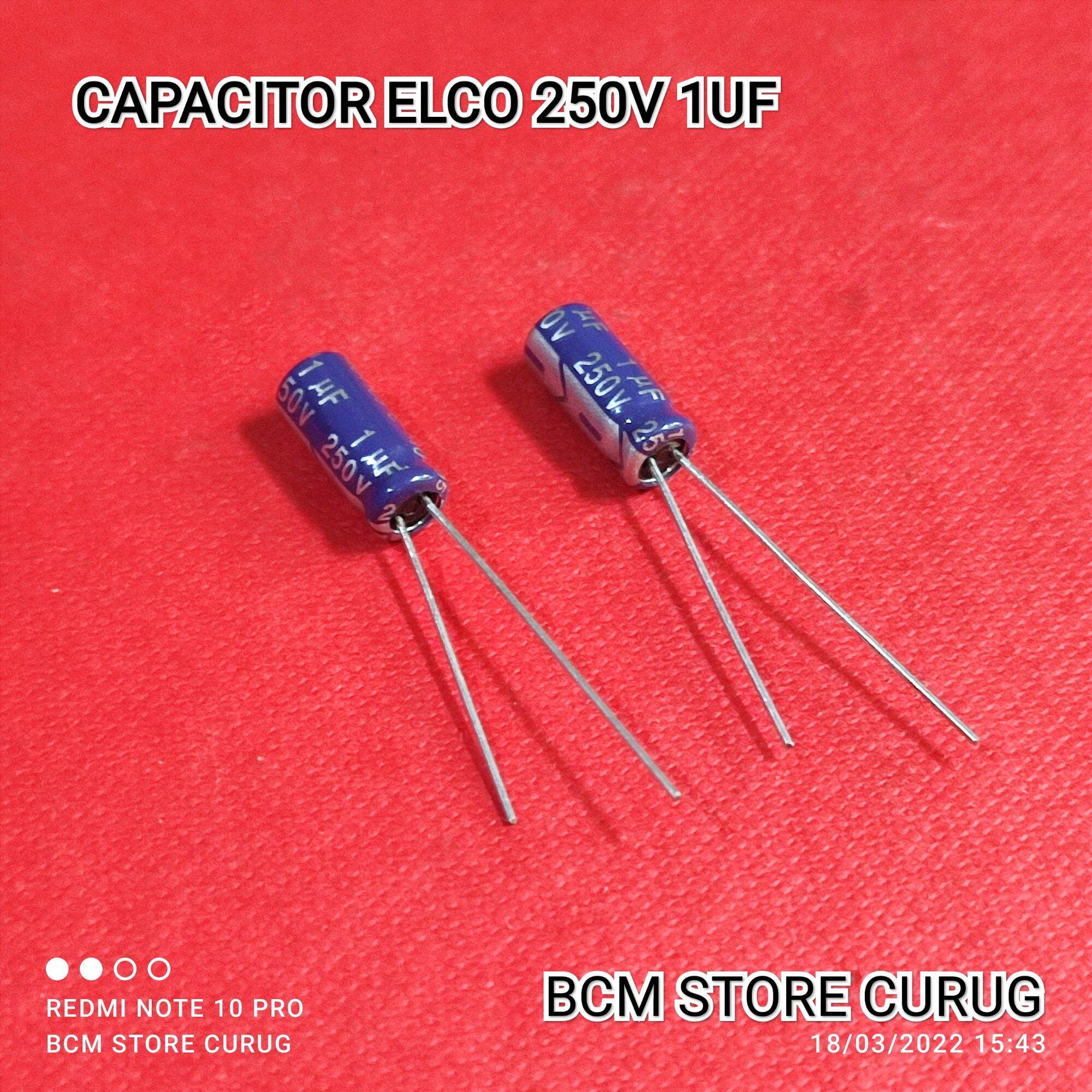 Buah Capacitor Elco V Uf Lazada Indonesia