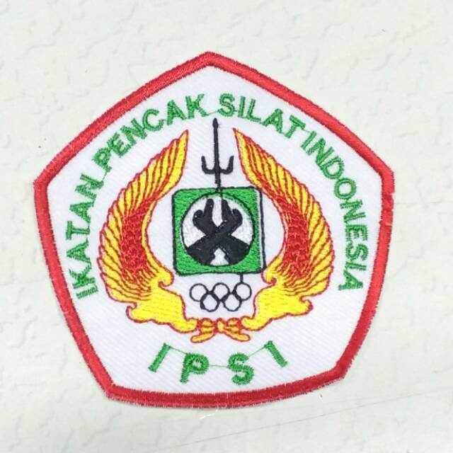 Bet Lambang Logo Bordir Pencak Silat Ipsi Putihlogo Ipsi Ikatan