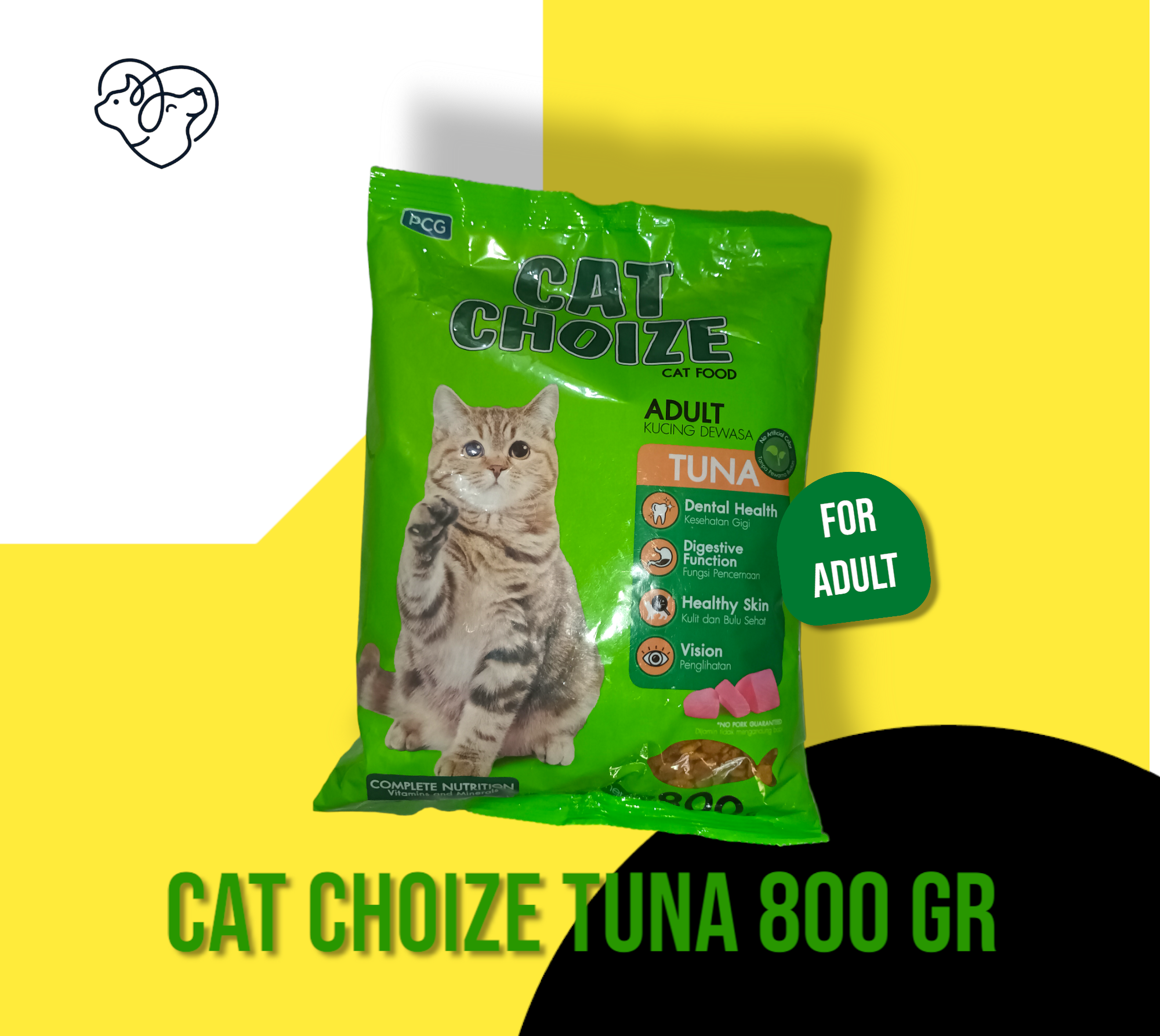 Cat Choize Dryfood Gr For Adult Freshpack Makanan Kering Kucing