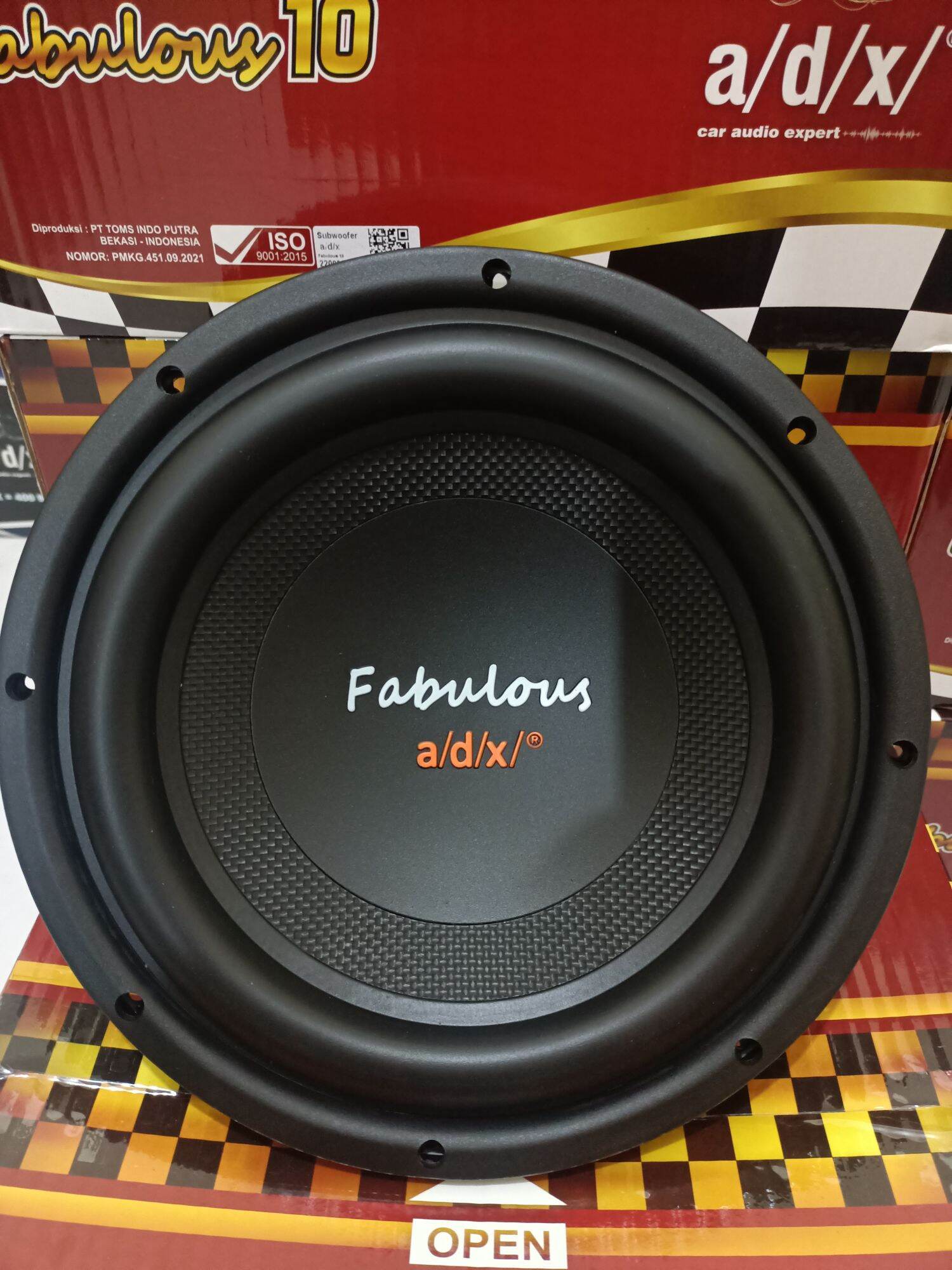 Hrg Promo Subwoofer 10 ADX Fabulous Double Voice Coil Super Bass