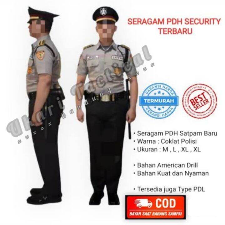 Seragam Pdh Pdl Dan Pdh Sus Seragam Security Baju Satpam Baju Petugas