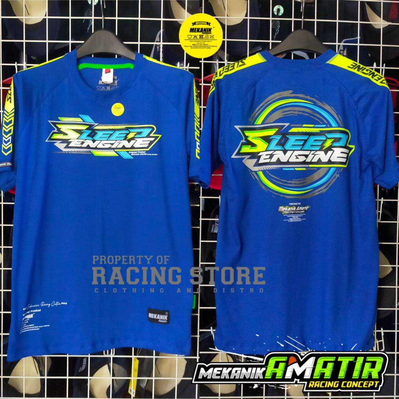 Kaos Distro Racing Sleep Engine Terbaru Mekanik Amatir Lazada Indonesia