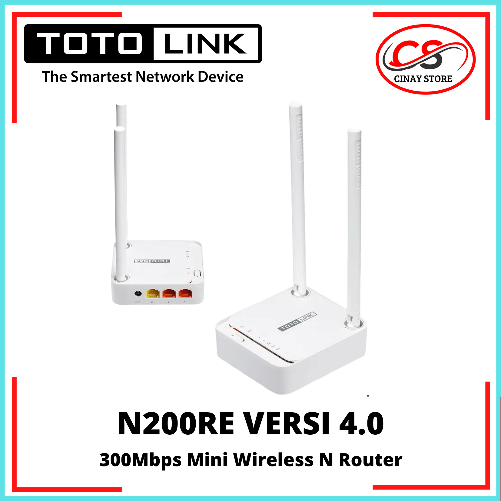 Totolink N200RE V4 Versi 4 Router Wiereless N Mini 300Mbps Lazada