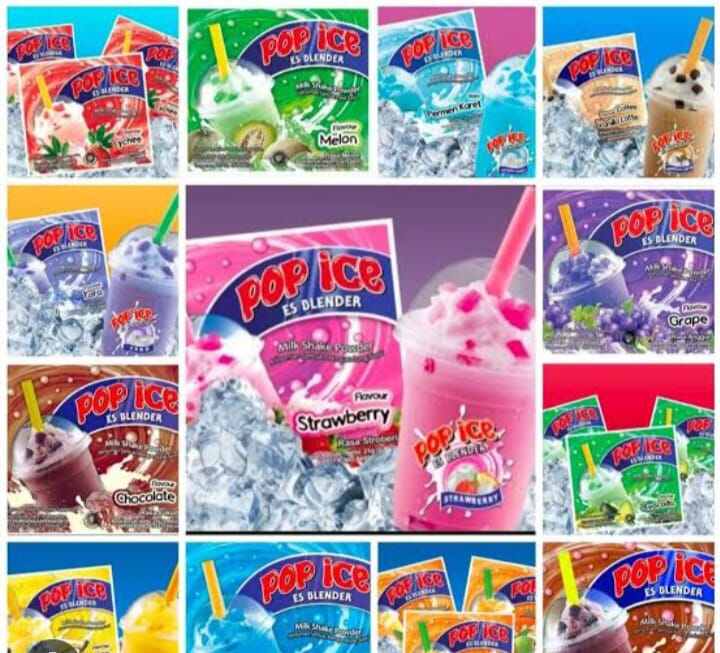 Popice Minuman Susu Dengan Berbagai Varian Rasa Lazada Indonesia