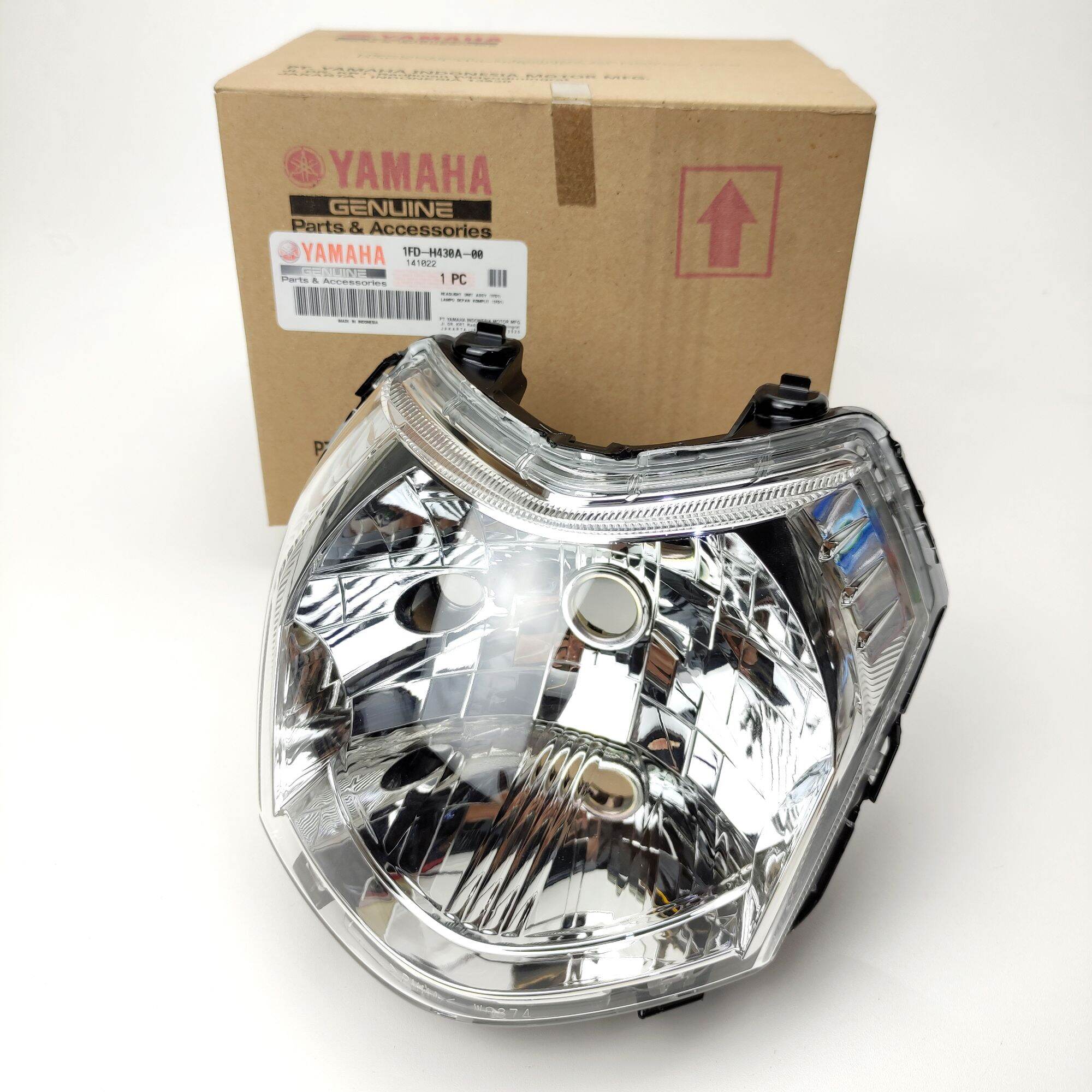 REFLEKTOR LAMPU DEPAN HEADLAMP FORCE FI INJEKSI 1FD H430A 00 ORIGINAL