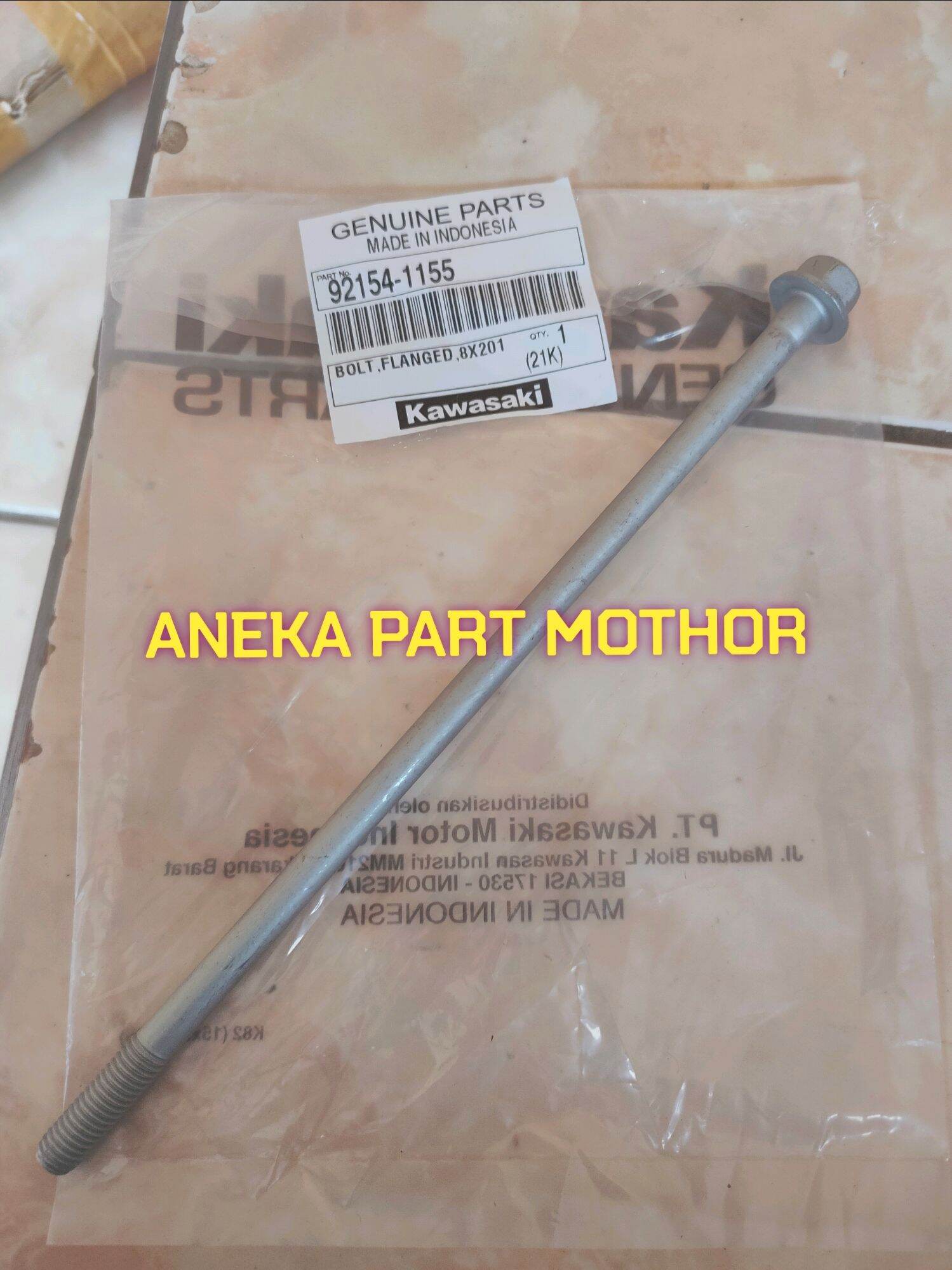 Baut Blok Head KLX 150 D Tracker Original Kawasaki Lazada Indonesia