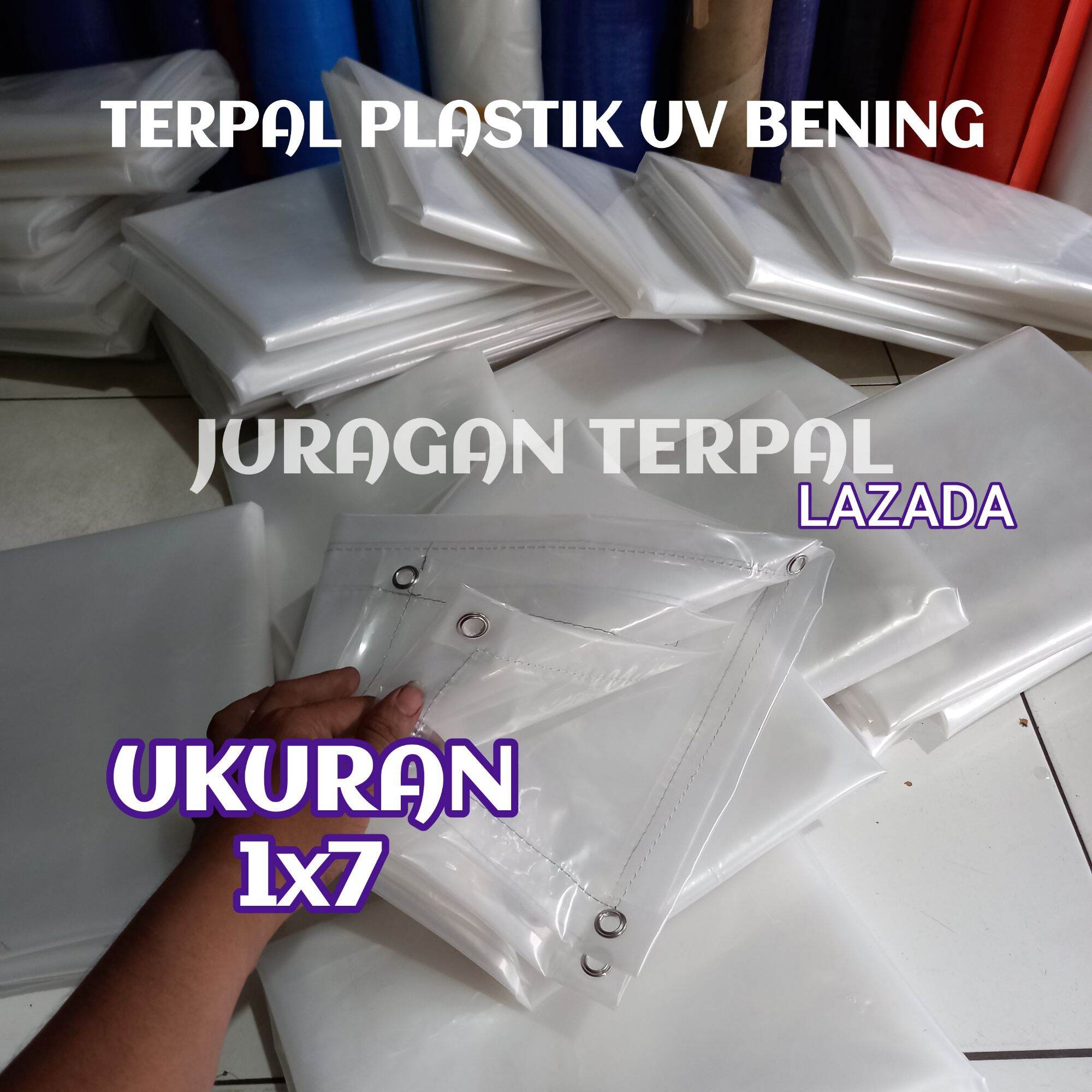 Terpal Plastik Bening Transparan Ukuran X Lazada Indonesia