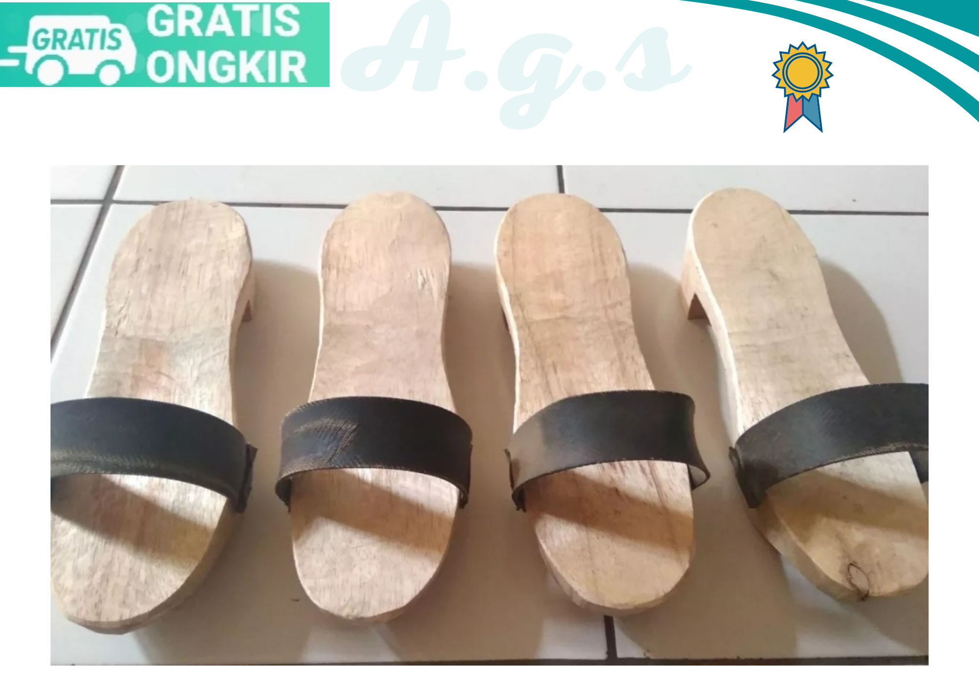 Sandal Bakiak Kayu Tradisional Buat Wudhu Dll Sendal Lazada Indonesia