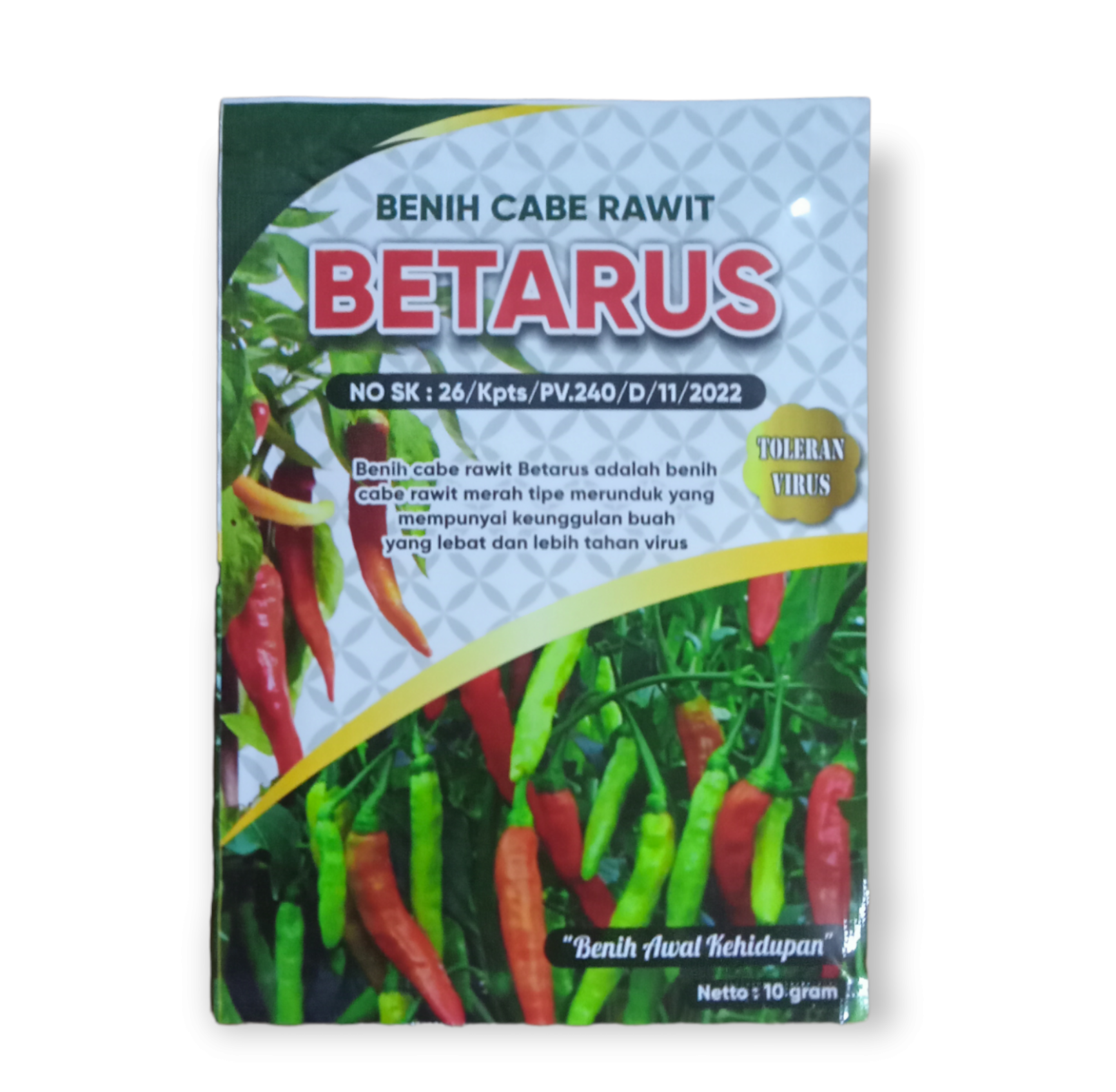 BENIH CABAI RAWIT BETARUS 10 Gr Original Lazada Indonesia