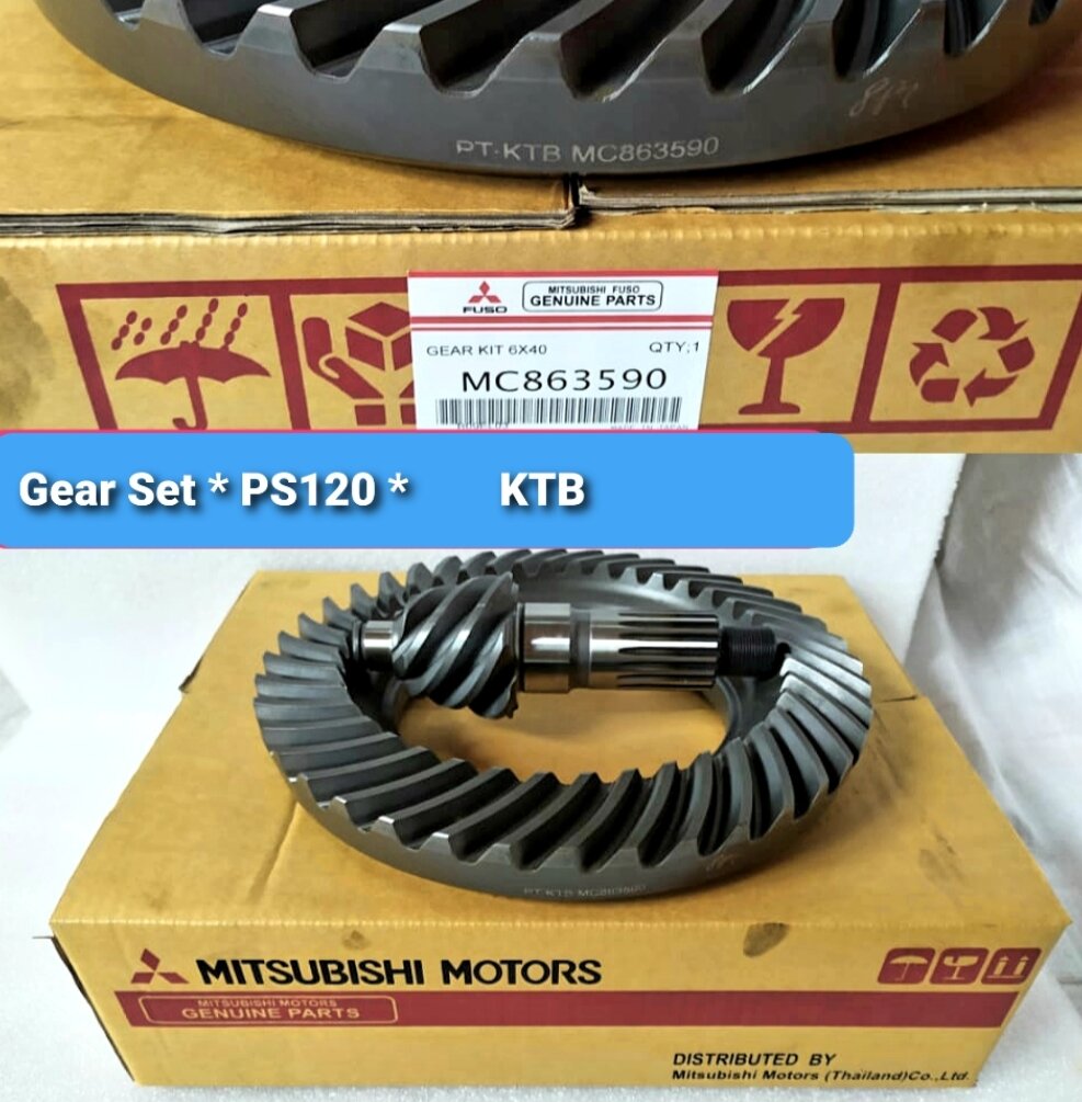 Gear Set Crown Wheel Pinion Gigi Gardan Ps120 6X40 Original Lazada