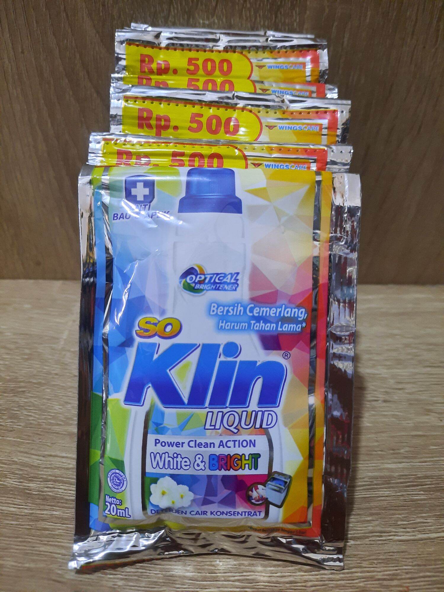 So Klin Liquid Power Clean Action 20 Ml 1 Renceng Lazada Indonesia