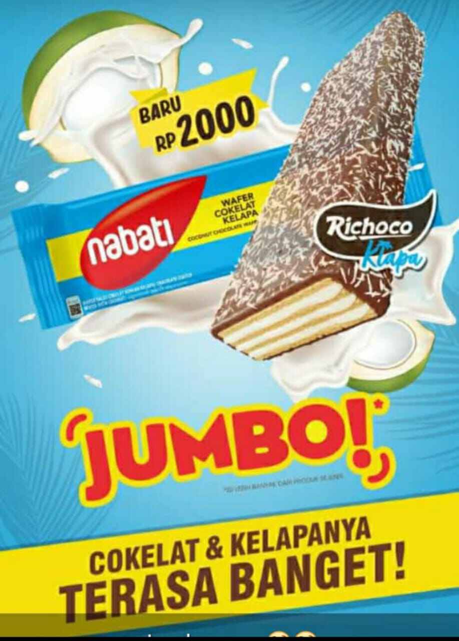 NABATI WAFER COKELAT KELAPA 1BOX ISI 12 PCS Lazada Indonesia