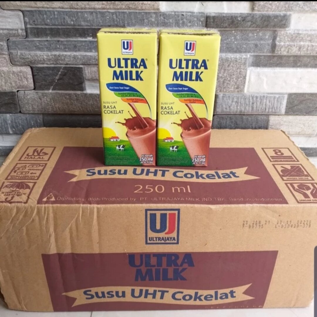 Susu Ultra Milk Uht Cokelat Ml Dus Via Gojek Lazada Indonesia