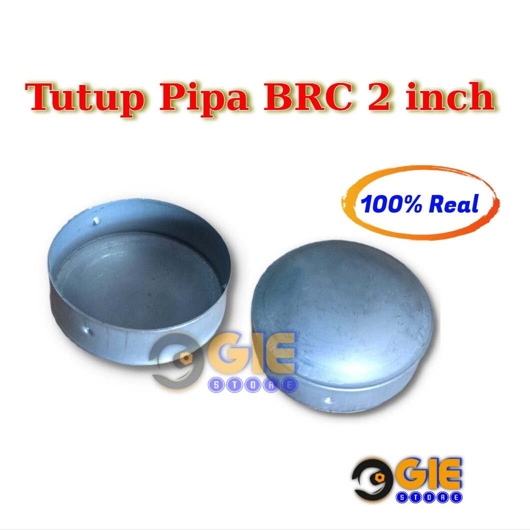 Pcs Tutup Tiang Pipa Pagar Brc Inch Topi Pipa Brc In Lazada