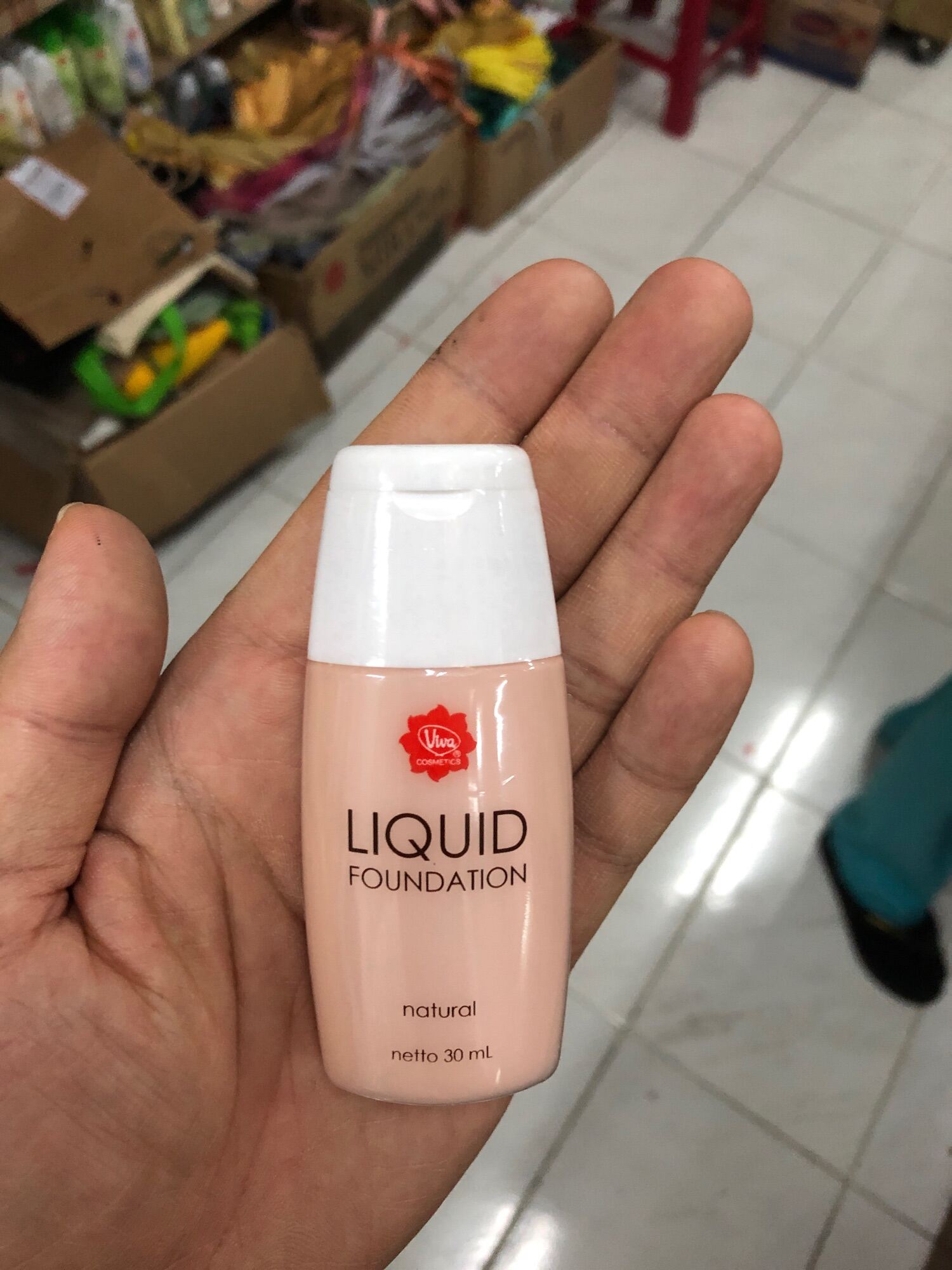 Viva Alas Bedak Ml Liquid Foundation Lazada Indonesia