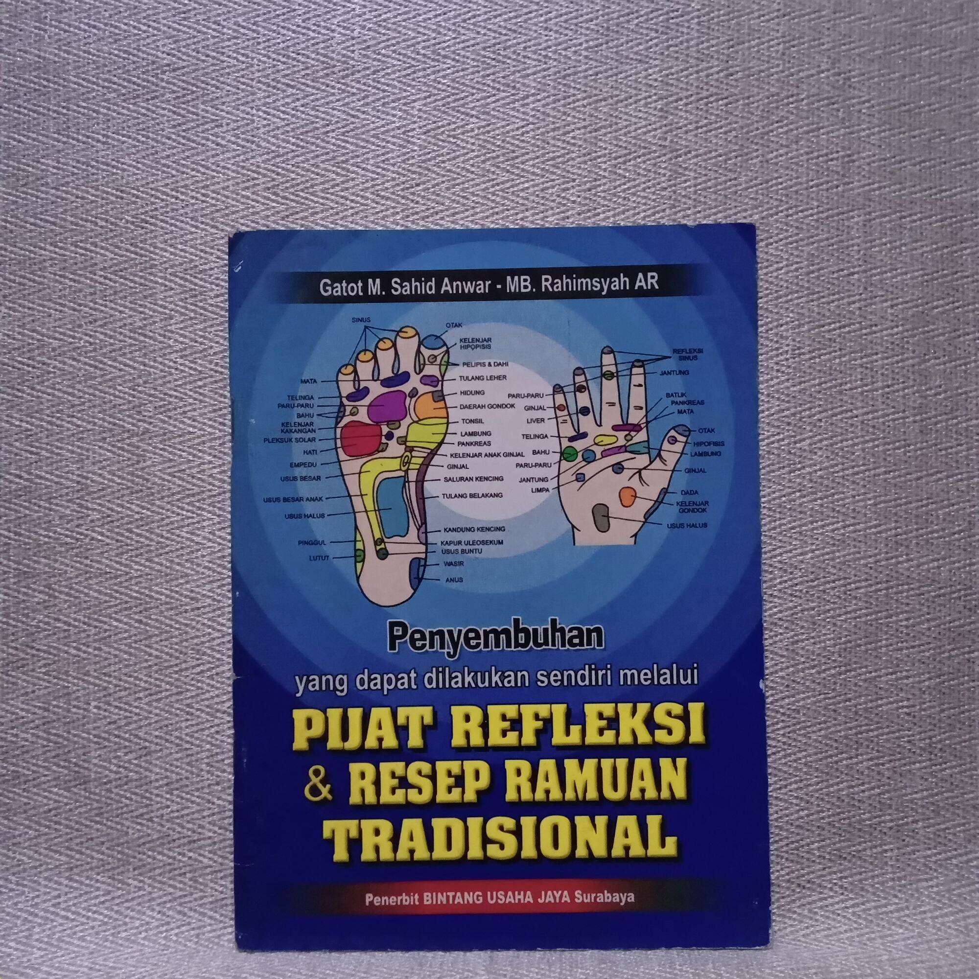 Buku PIJAT REFLEKSI RESEP RAMUAN TRADISIONAL Kondisi BEKAS Lazada