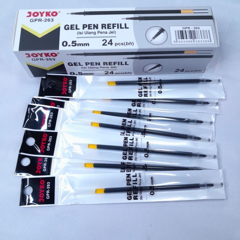 Isi Ulang Pulpen Jel Joyko GPR 263 0 5mm Reffil Gel Pen Lazada Indonesia