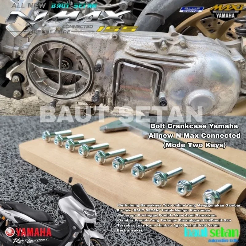 Baut Blok Cvt Yamaha All New Nmax 155 Mode Dua Kunci Lazada Indonesia