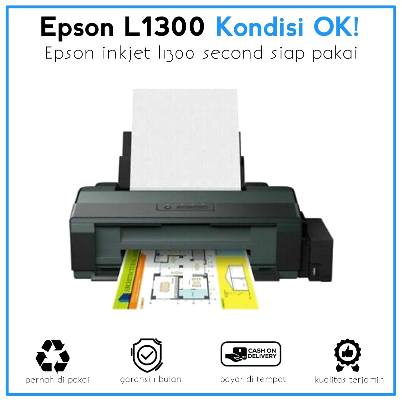 Printer Epson L A Bekas Berkualitas Lazada Indonesia