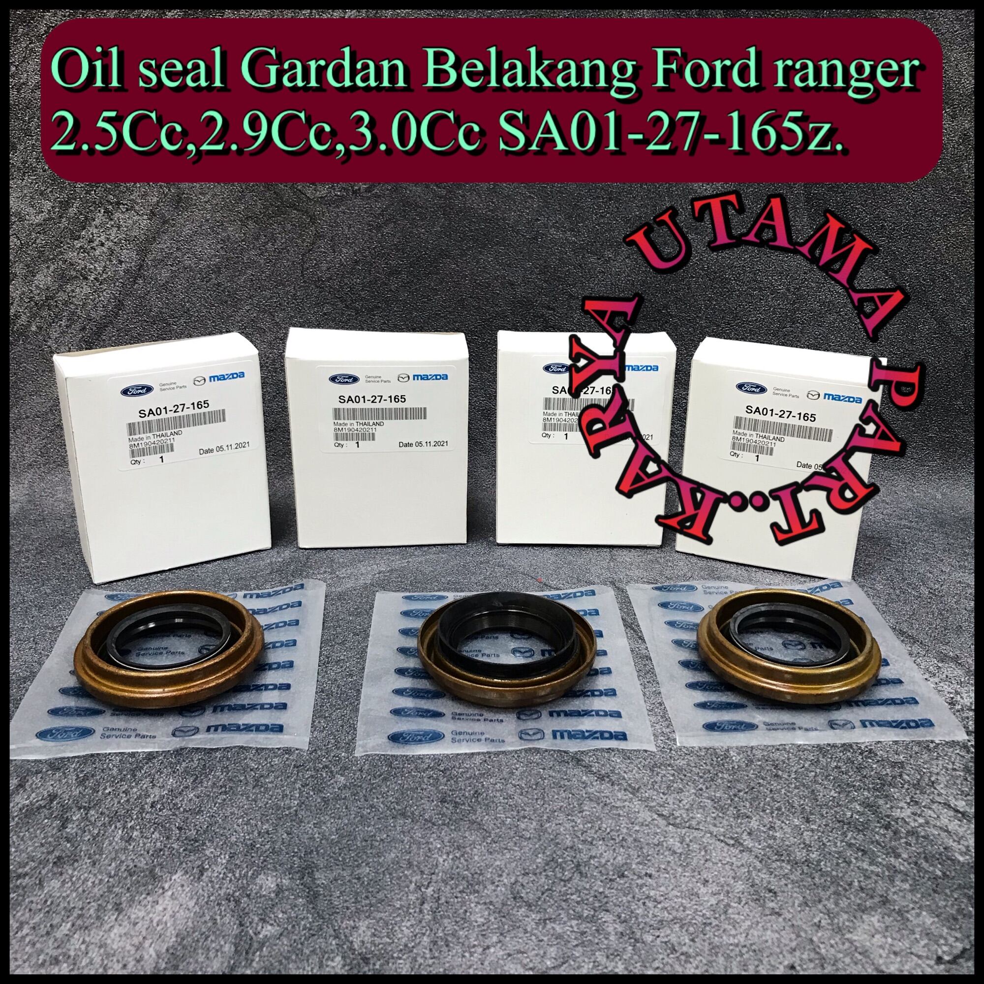 Oil Seal Gardan Belakang Ford Ranger 2 5cc 2 9cc 3 0cc SA01 27 165