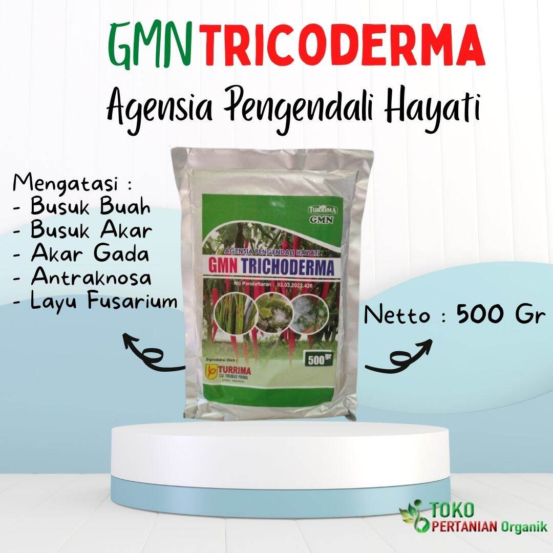 Gmn Tricoderma Sp Gr Fungisida Hayati Pupuk Cegah Busuk Buah Layu