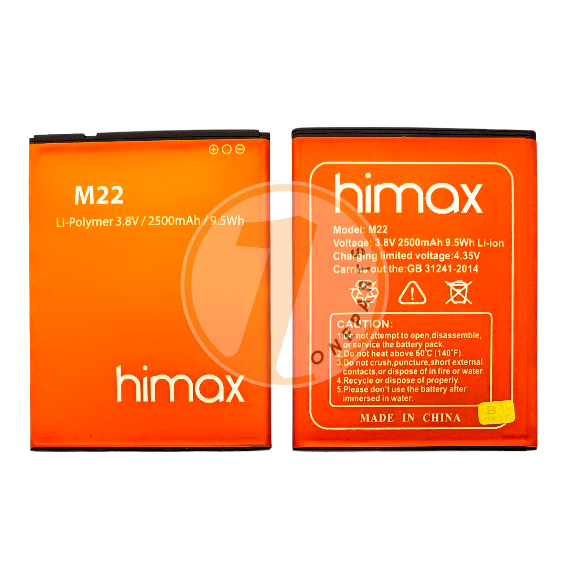 Battery Batre Baterai Himax H Two M Original Lazada Indonesia