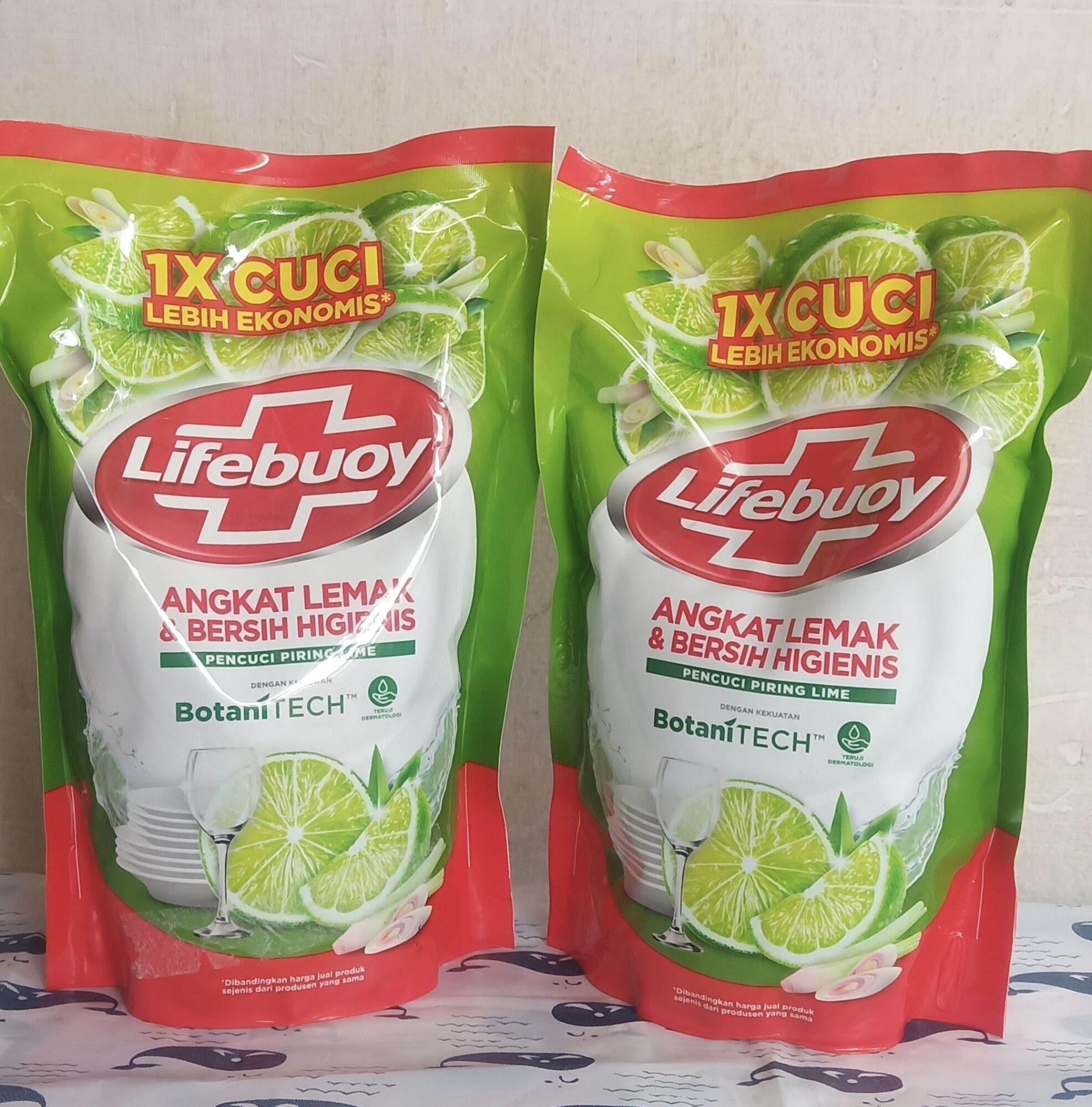 Lifebuoy Pencuci Piring Botanitech Efektif Angkat Lemak Dan Bunuh