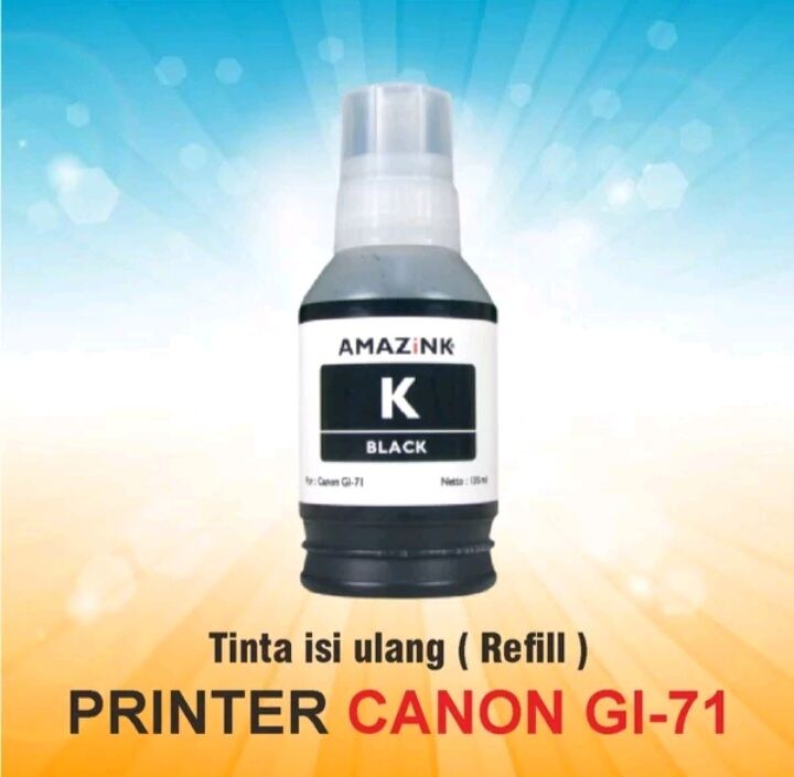 Tinta Printer Canon G1020 G2020 G3020 G4020 Warna Black Hitam