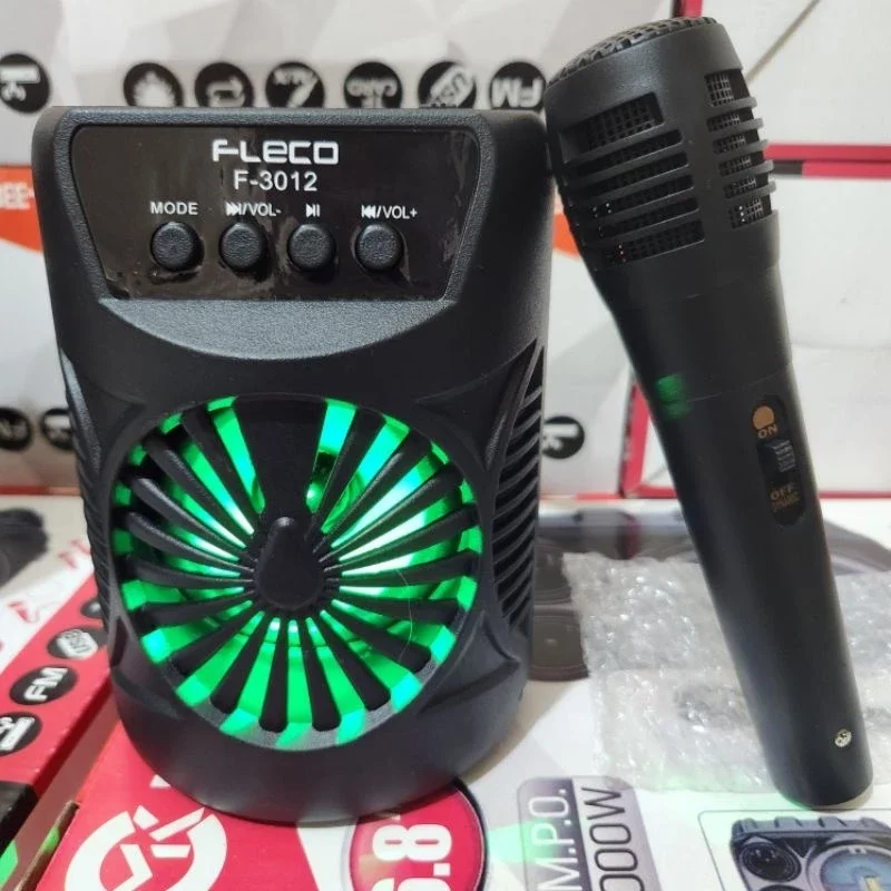 Speaker Bluetooth Mini Fleco F 91KF Extra Bass Free Mic Mini Box