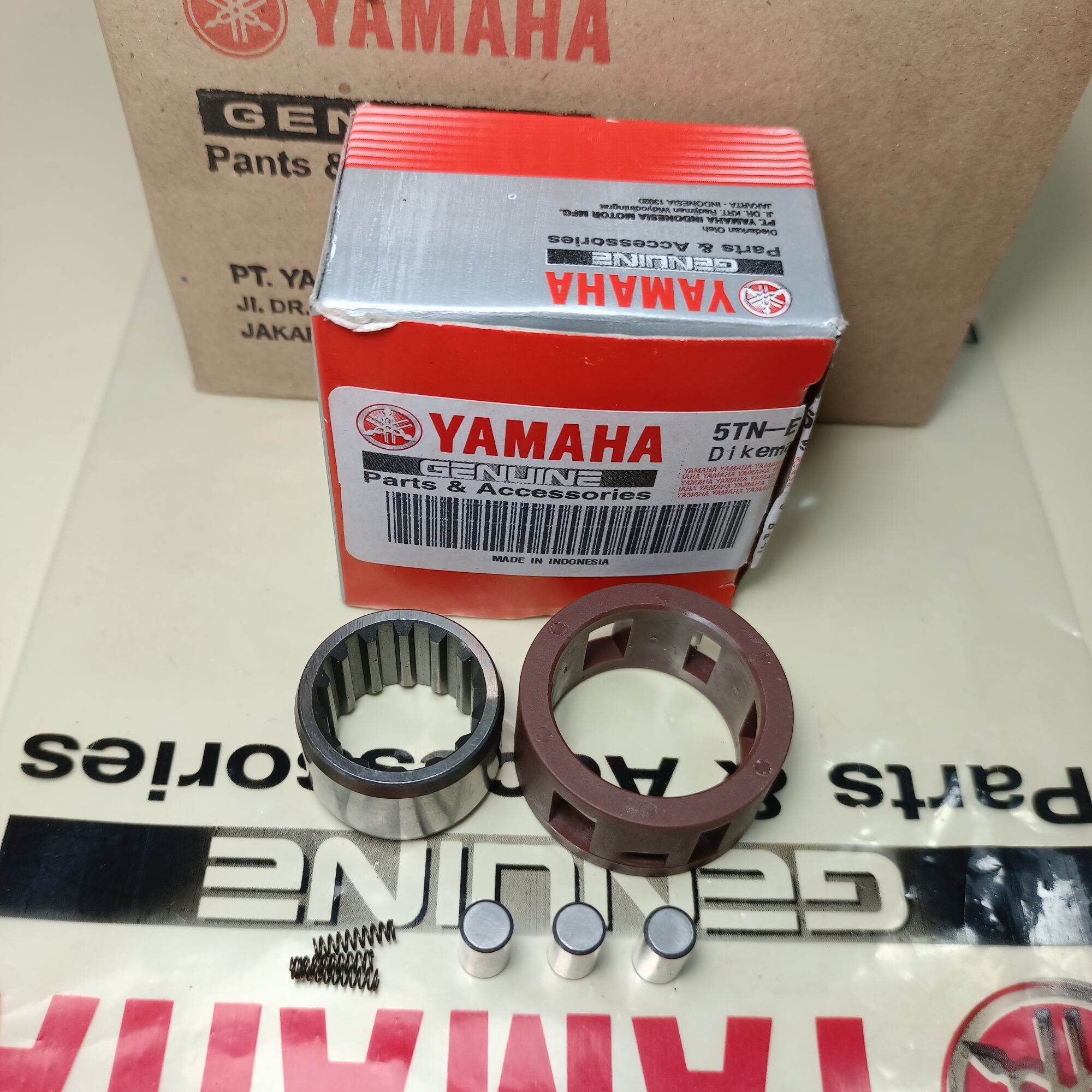 Paketan Mangkok Ganda Lonceng T Kampas Ganda Otomatis Cage Yamaha