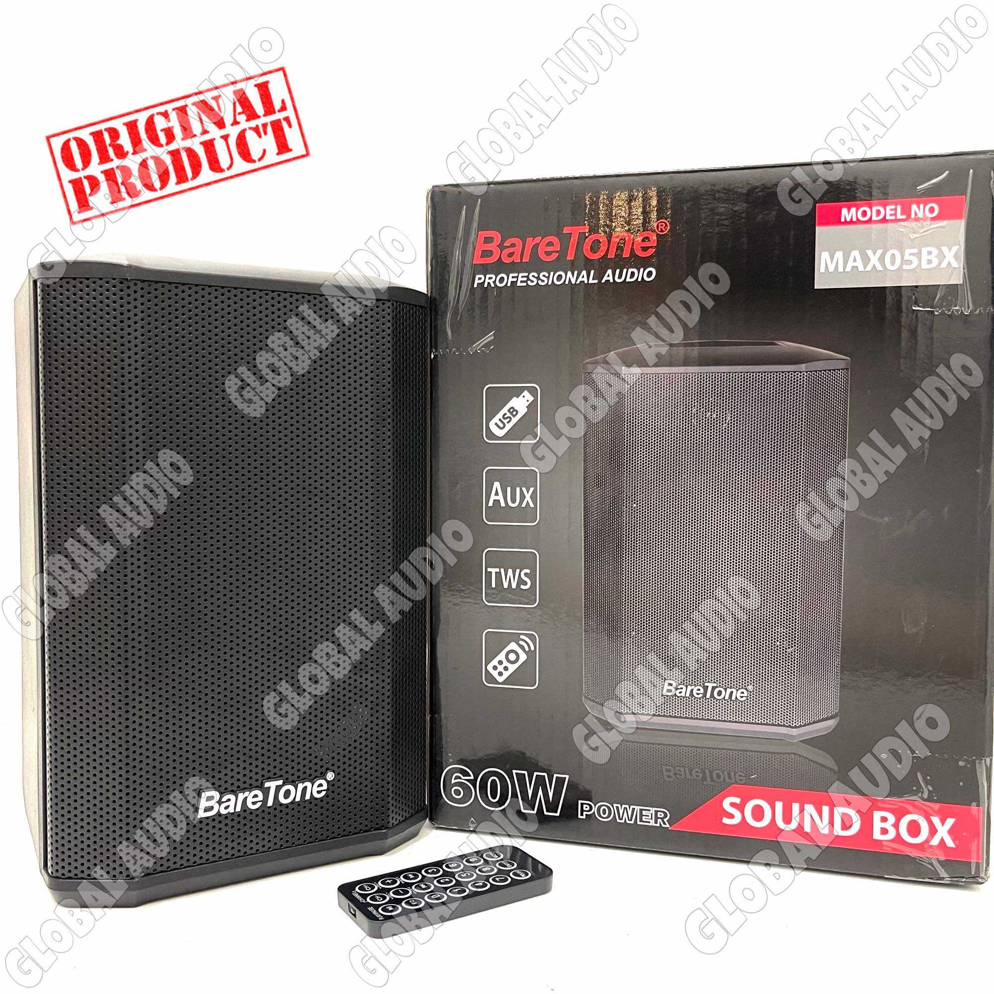 Speaker Portable Baretone Max Bx Original Speaker Bluetooth Karaoke