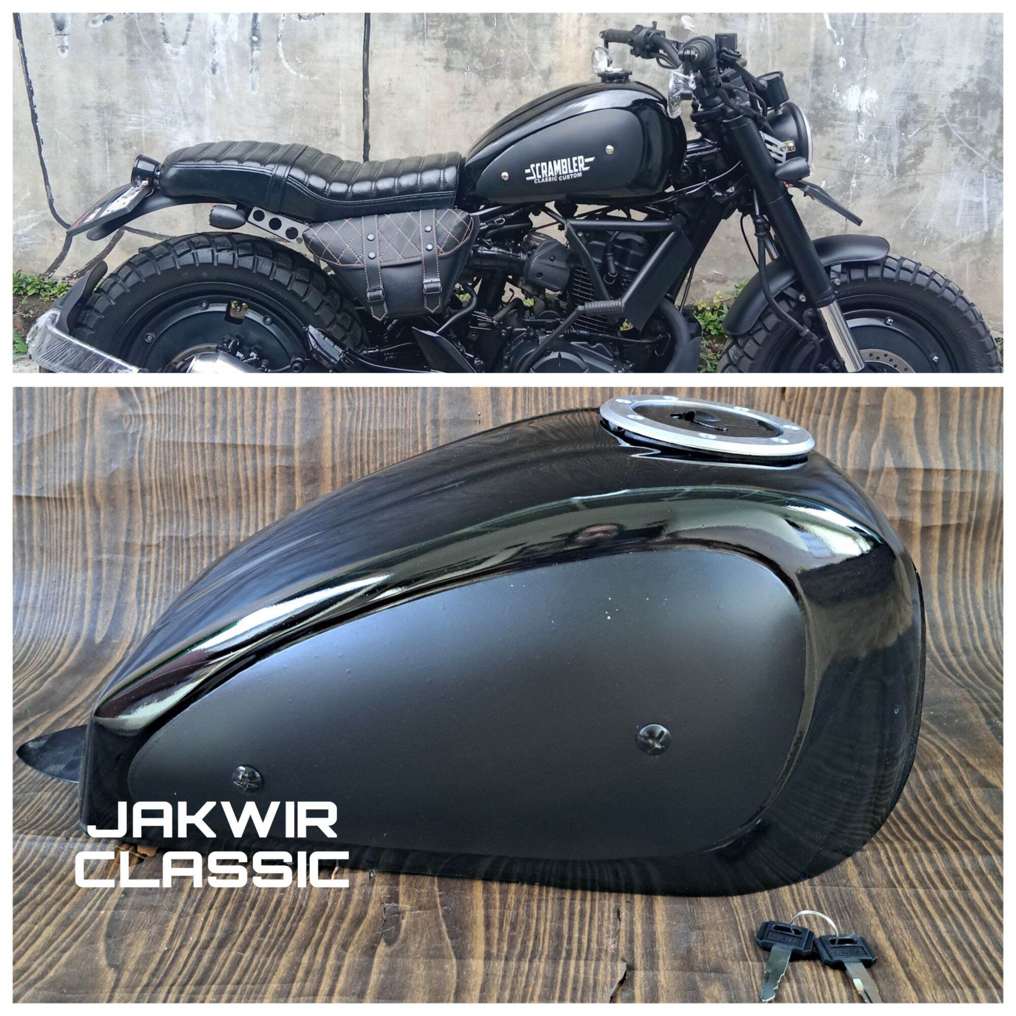 Tangki Custom Japstyle Model Ducati Scrambler Japstyle Triumph Cover