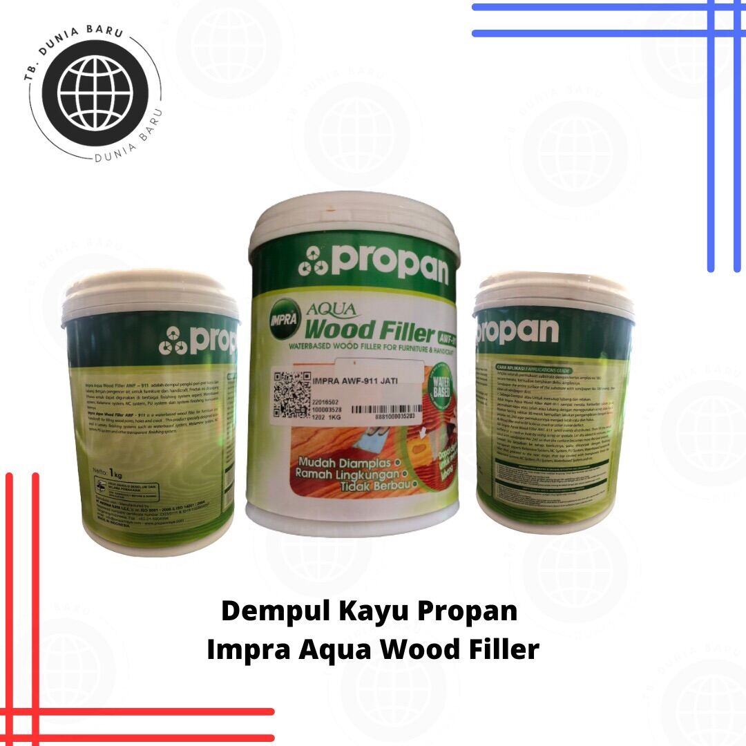 Dempul Kayu Impra Aqua Wood Filler Dari Propan Kg Lazada Indonesia