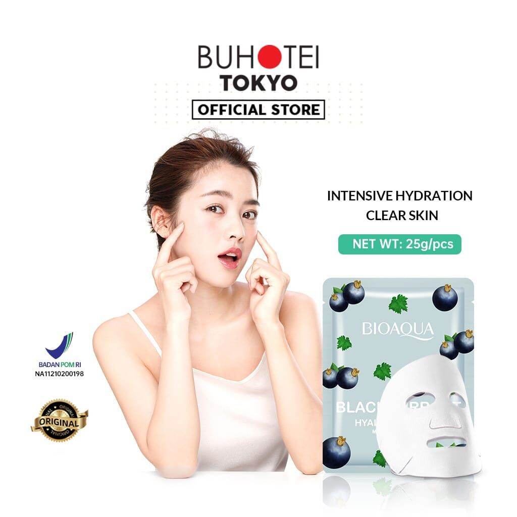 Ready Stok Bioaqua Sheet Mask Ori G Full Varian Masker Bioaqua