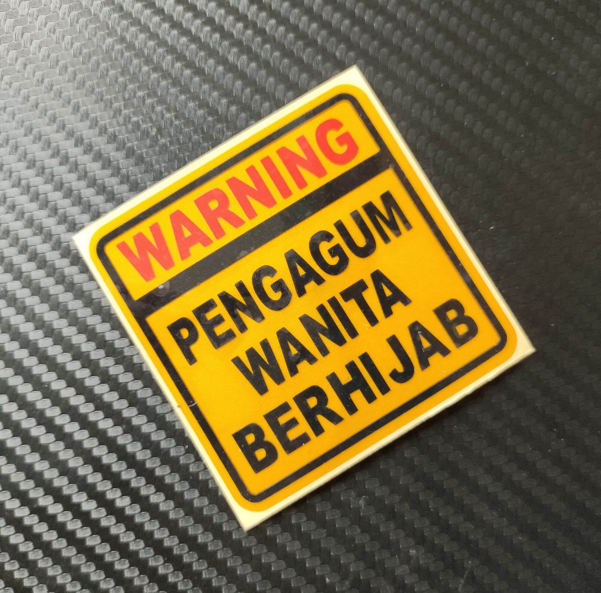 STIKER CUTTING WARNING PERINGATAN Lazada Indonesia