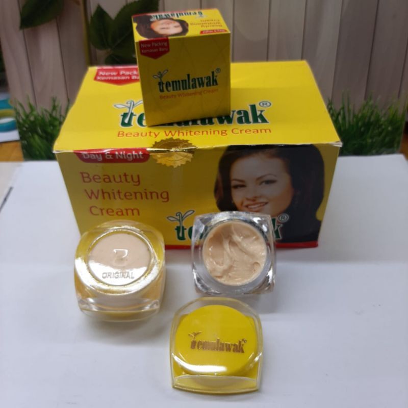 Temulawak Beauty Whitening Cream Pot Kaca Original Lazada Indonesia