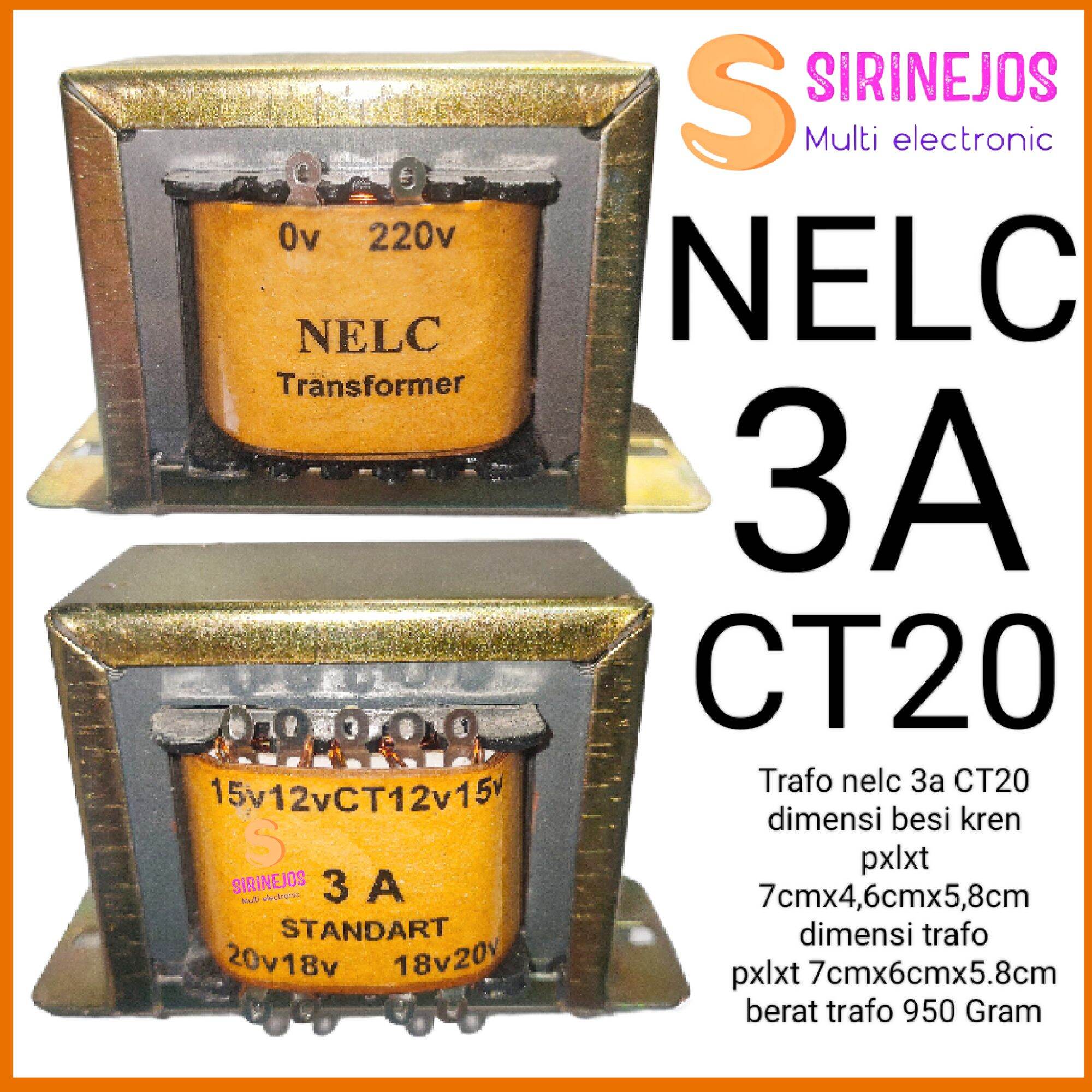 Trafo Nelc A Ct Ct Ct Ct Murni Travo Ampere Ct