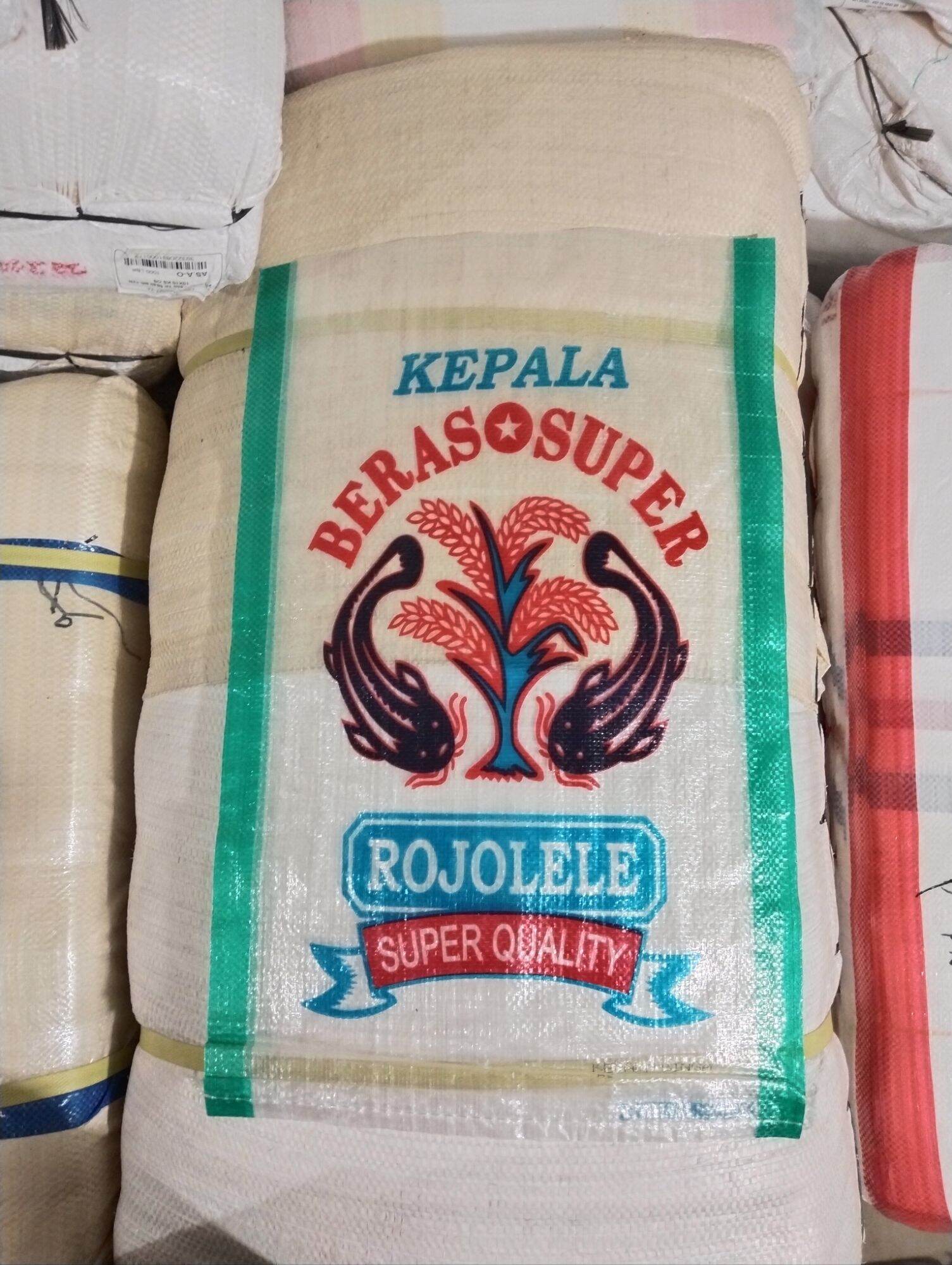 Karung Beras Rojolele Kg Isi Lembar Ukuran X Cm Baru