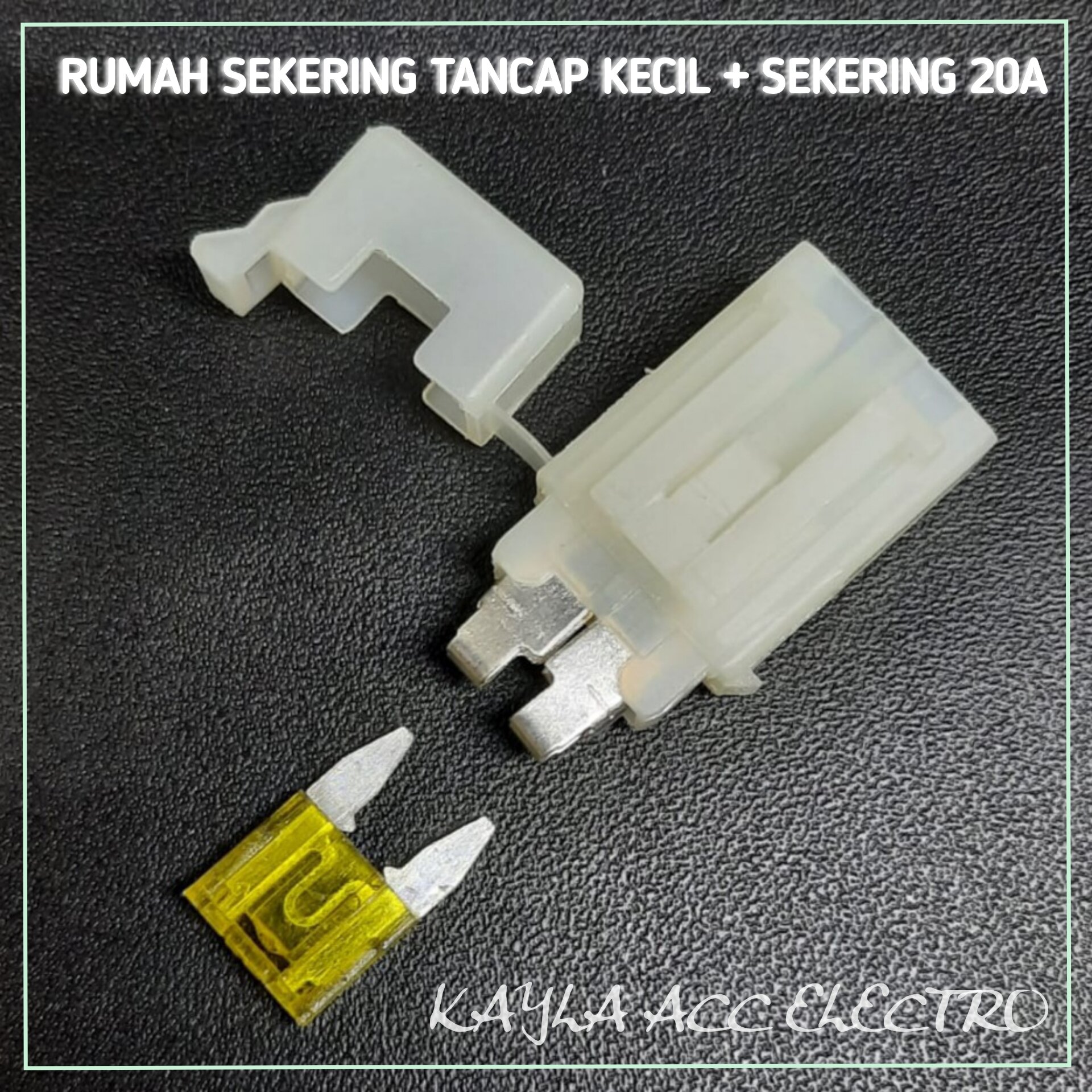 Fuse Holder Blade Mini Motor Mobil Sekering Tancap 20 Ampere 20A