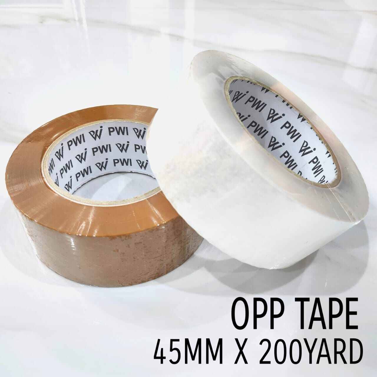 Lakban Bening Dan Coklat 45 Mm X 200 Yard Lazada Indonesia