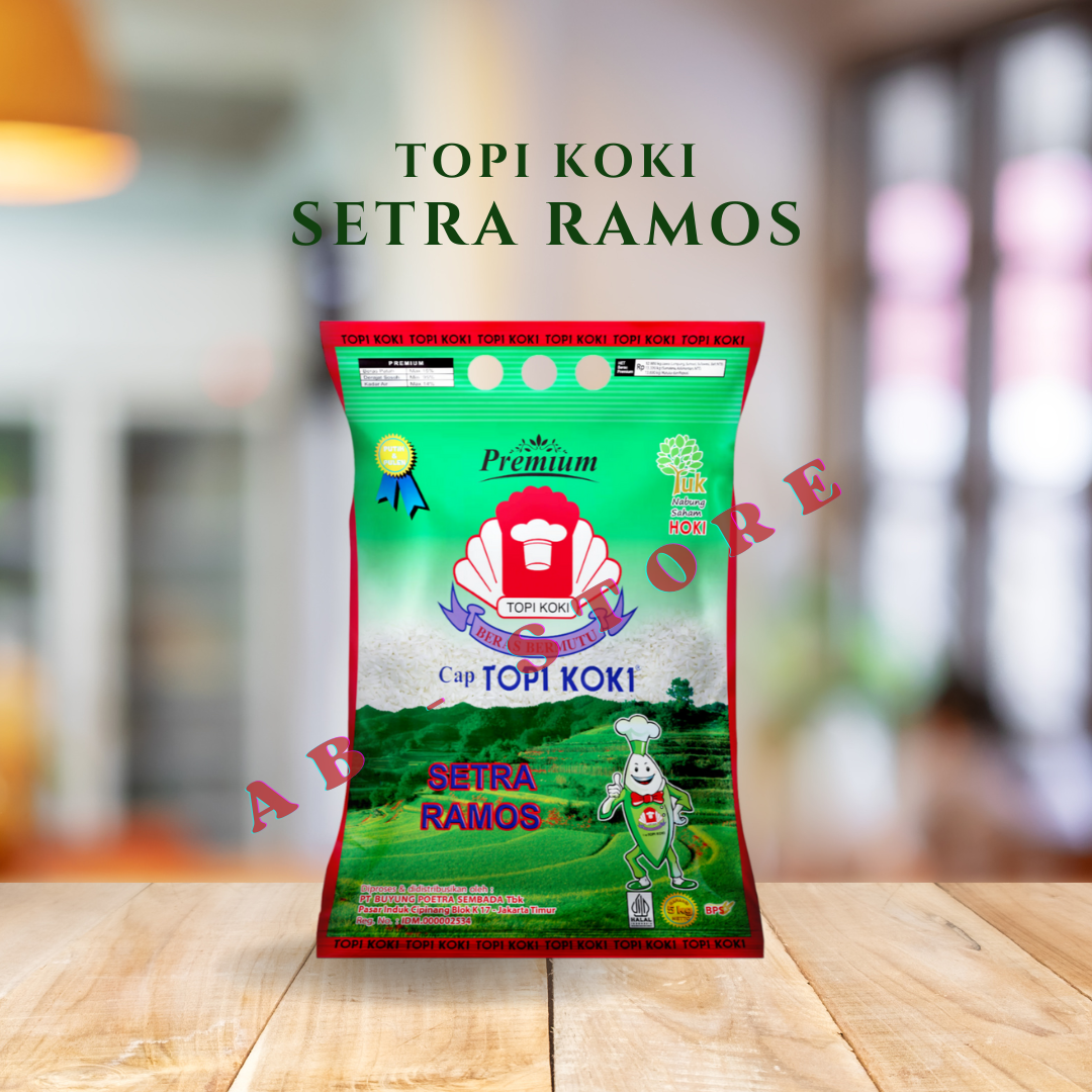 Beras Topi Koki Setra Ramos Kg Lazada Indonesia