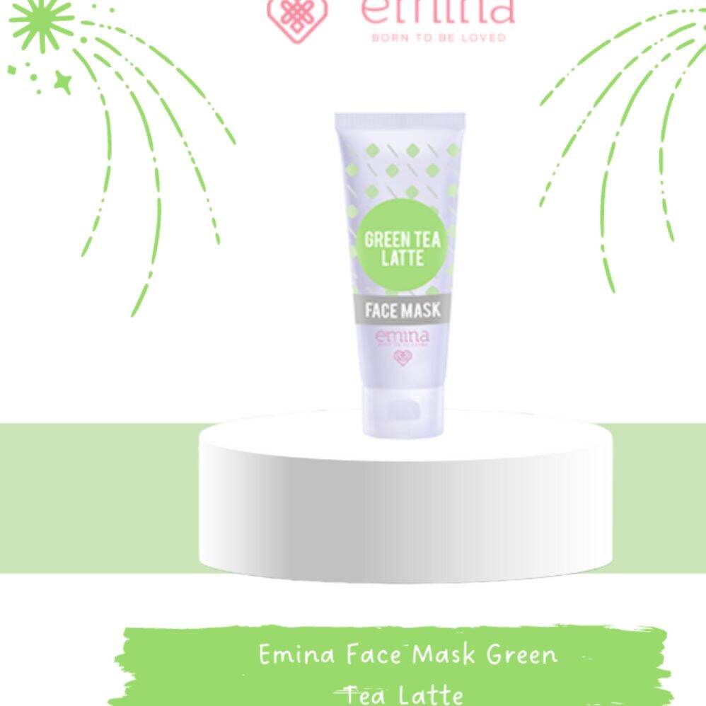 R K Memina Green Tea Latte Face Mask Ml Lazada Indonesia