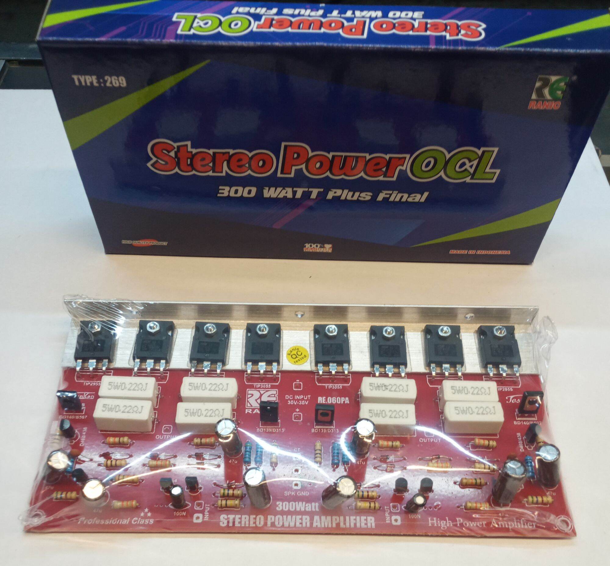 Kit Power Stereo OCL 300 Wat Plus Final 2955 3055 Lazada Indonesia