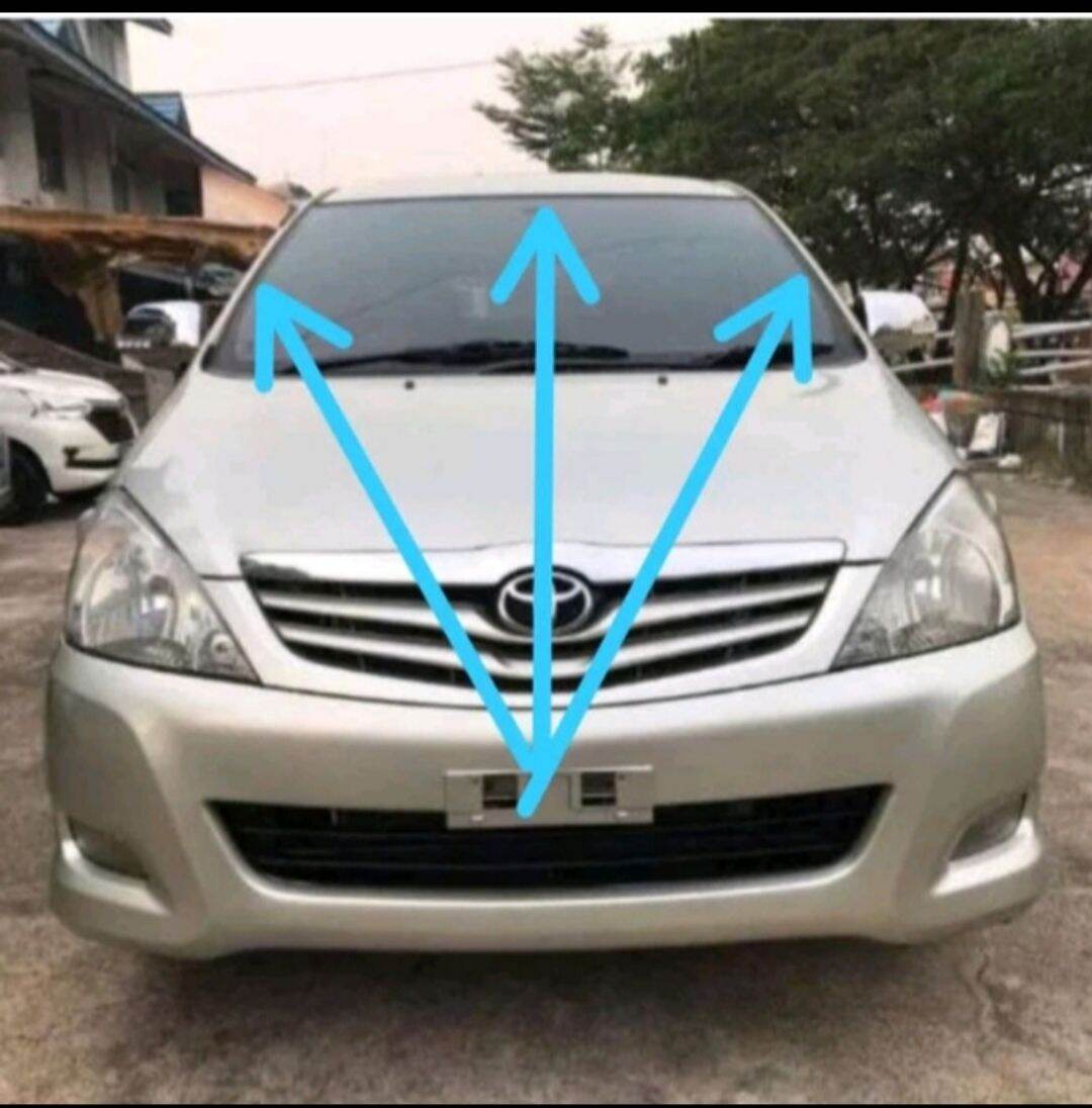 Toyota Innova 2004-2015 Windshield Rubber Harga 85,000 rupiah*Gratis Ongkir
