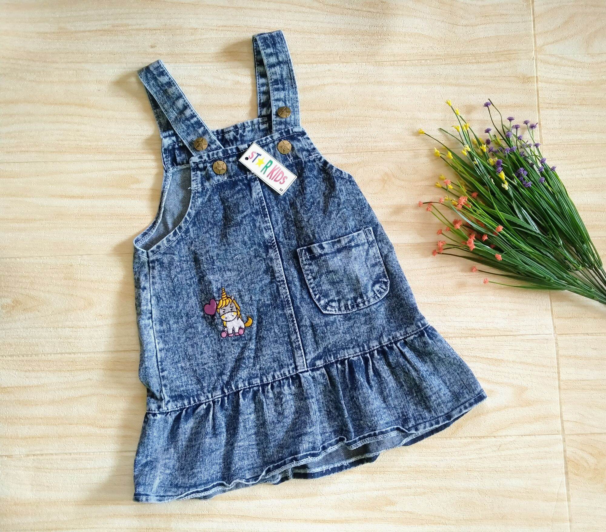 Overall Rok Pony Jeans Anak Perempuan Usia 1-6 tahun | Baju anak Levis ...