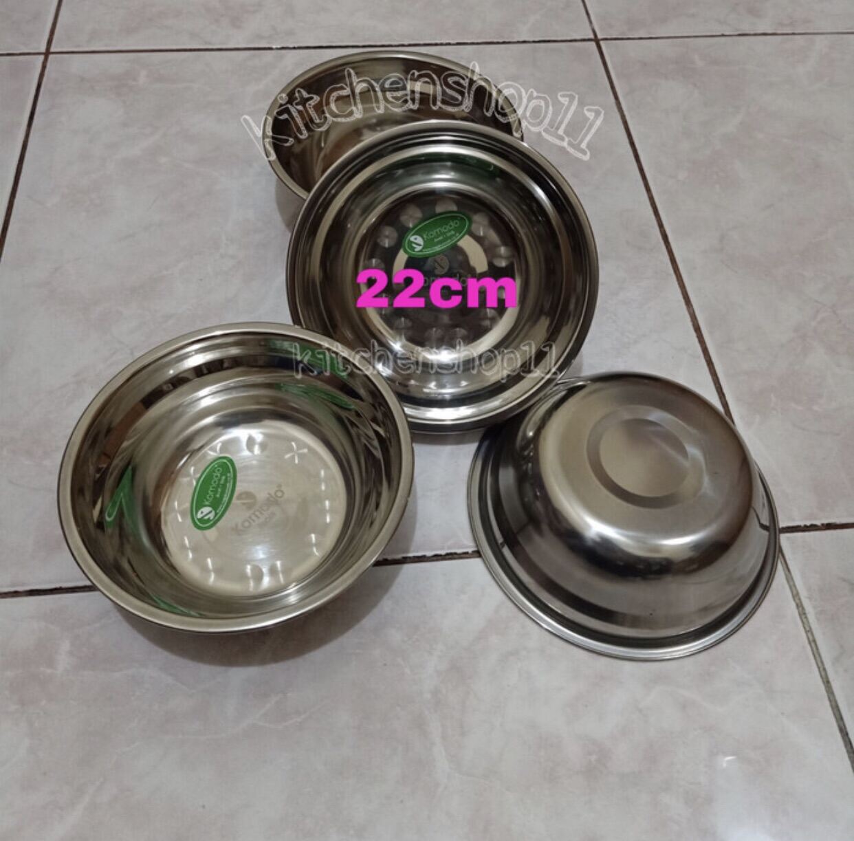 Mangkok Makan Stainless Komodo Cm Mixing Bowl Stainless Komodo Cm