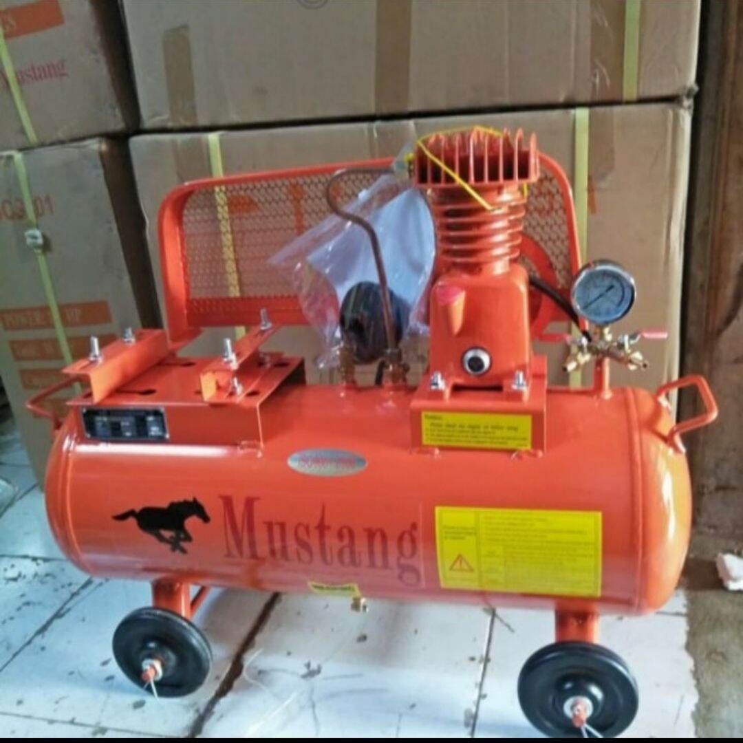 Kompresor Mustang 1/4Hp/Kompresor angin Mustang 1/4PK Harga 1,405,000 rupiah*Gratis Ongkir