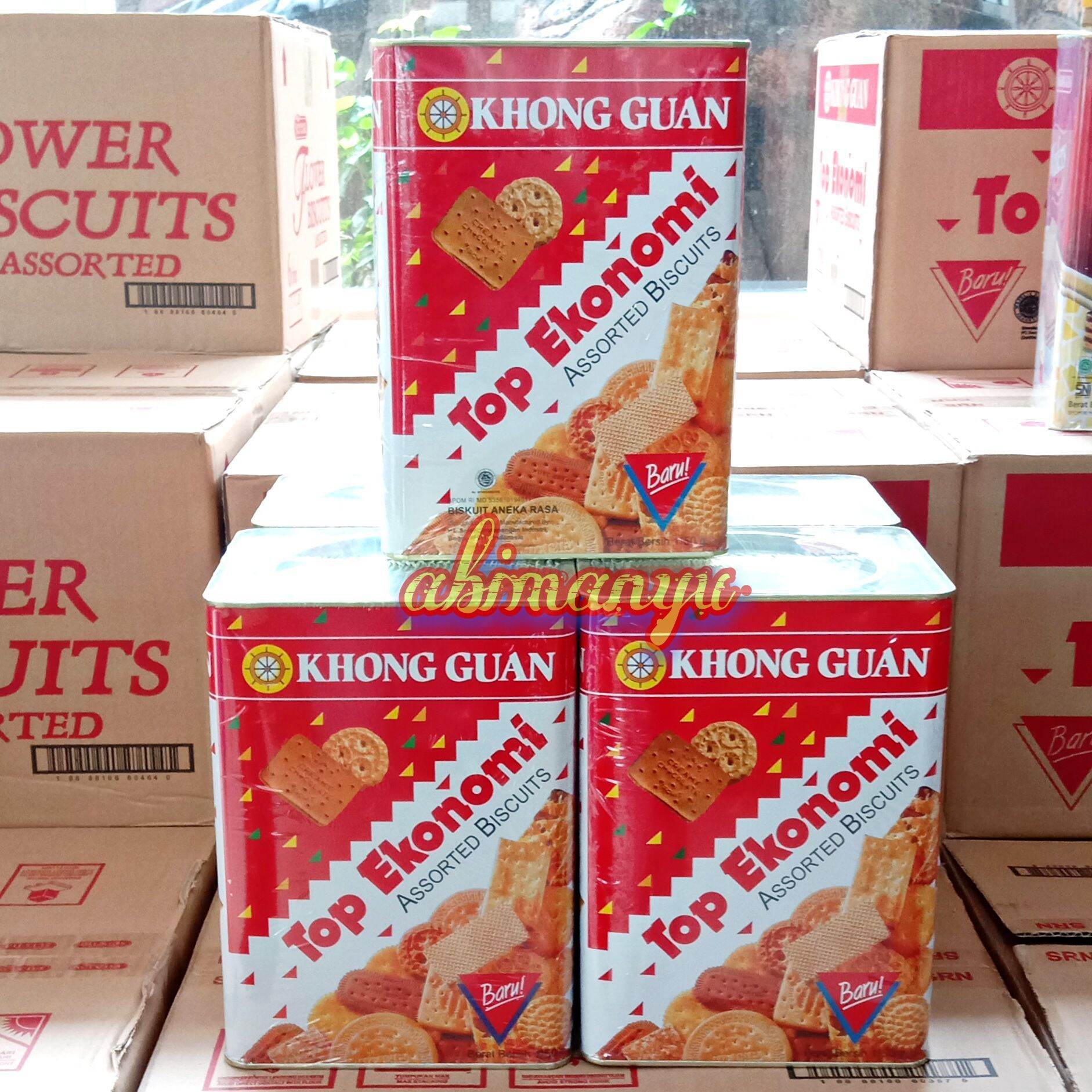 Jual khong guan biskuit kaleng merah TERMURAH PROMO WIB