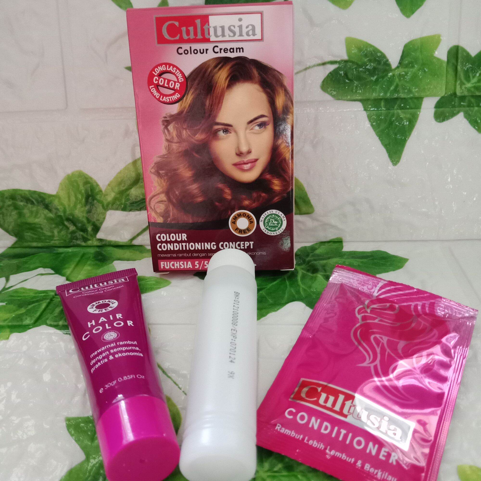 CULTUSIA COLOUR FUCHSIA 5/56 30GR CAT PEWARNA HIGHLIGHT RAMBUT | Lazada